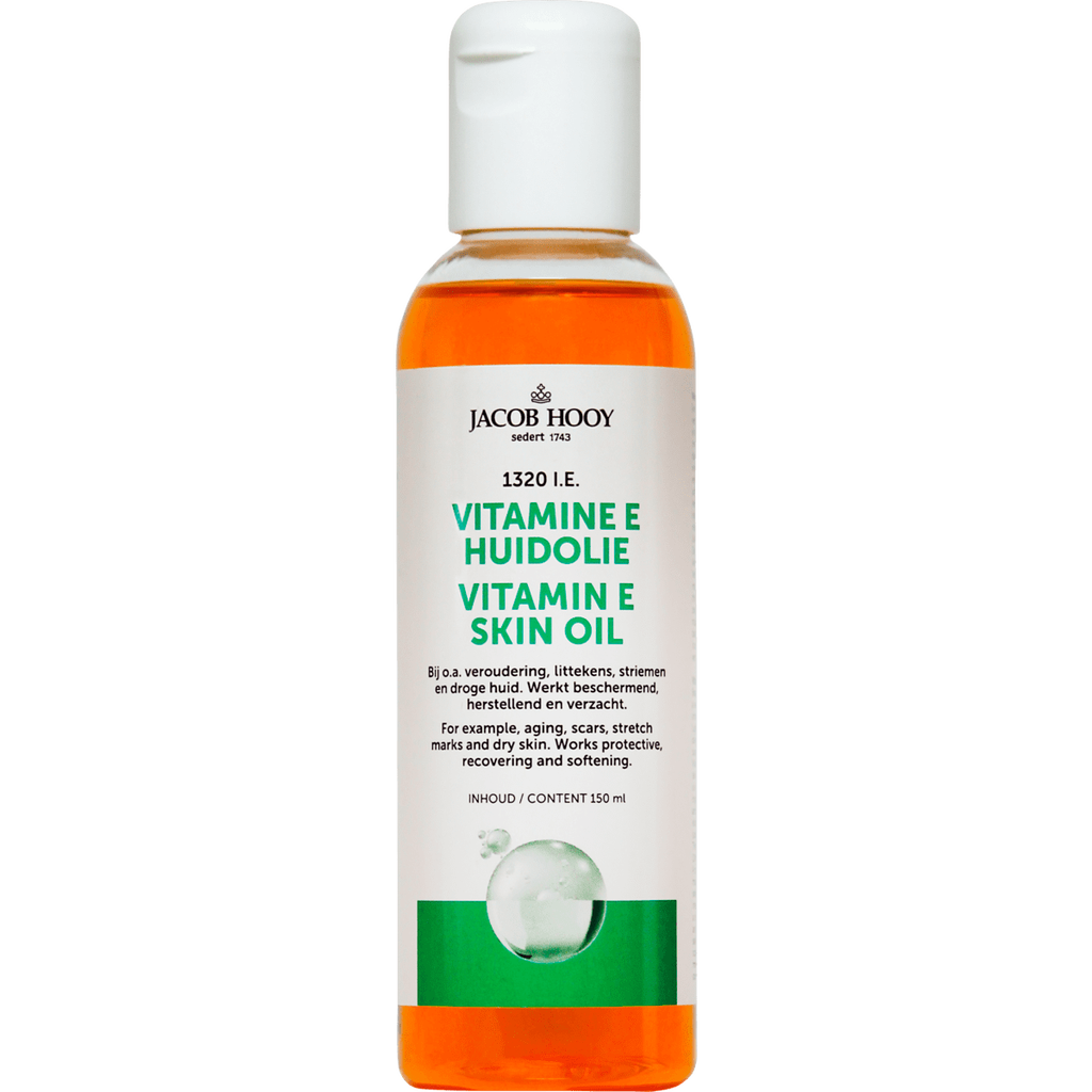 Jacob Hooy Vitamine E Huidolie 150 ML 150 ML Etos