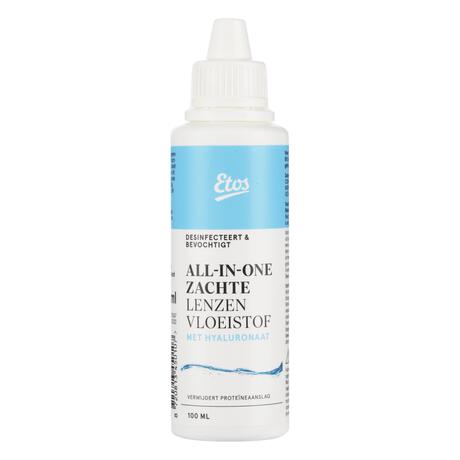 Etos All-in-1 Met Hyaluron Zachte Lenzen Vloeistof 100 ML
