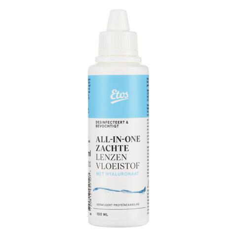Etos All-in-1 Met Hyaluron Zachte Lenzen Vloeistof 100 ML