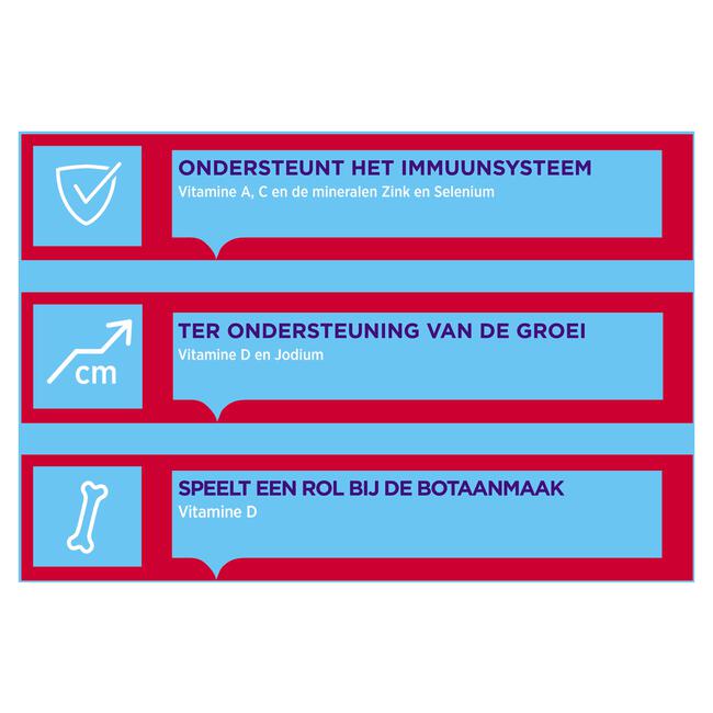 Dagravit Kids-Xtra 6-12 jaar 60 kauwtabletten