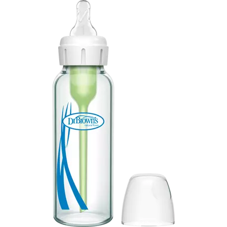 Dr. Brown’s Options+ Anti-Colic Smalle Halsfles Glas 250 ML