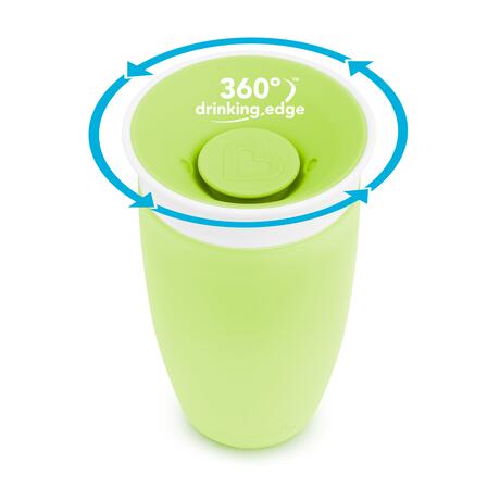 Munchkin Miracle 360° Sippy Anti-Lek Drinkbeker Groen