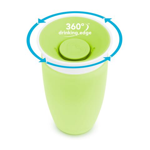 Munchkin Miracle 360° Sippy Anti-Lek Drinkbeker Groen