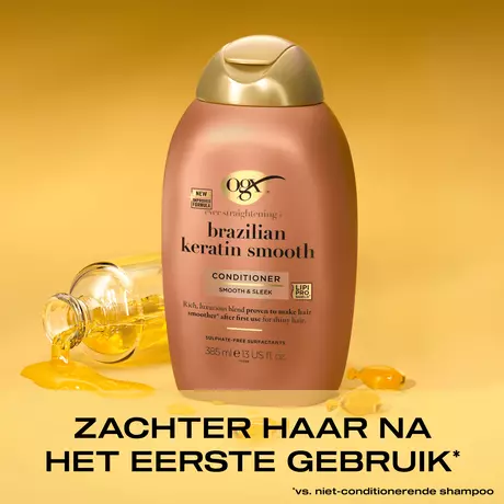 OGX Brazilian Keratin Smooth Conditioner 385 ML