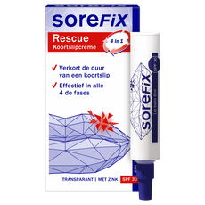 SoreFix Rescue Op Zink Gebaseerde Koortslipcrème 6 ML
