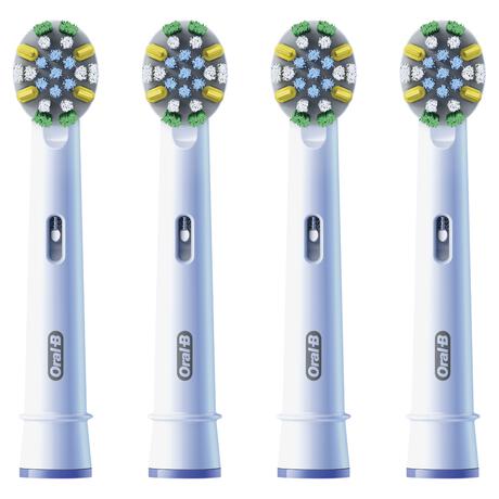 Oral-B Floss Action Opzetborstels Wit 4 Stuks