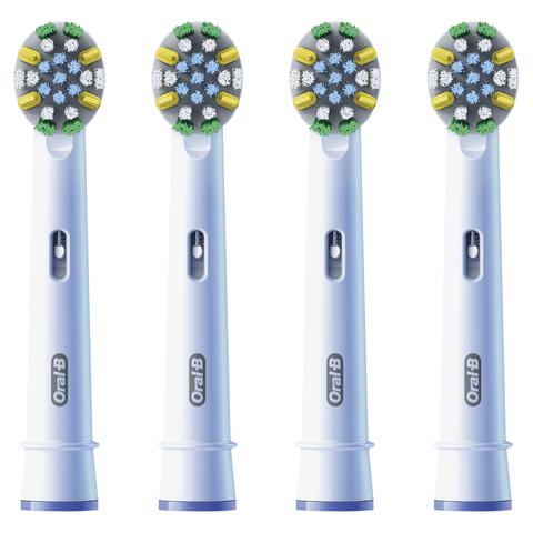 Oral-B Floss Action Opzetborstels Wit 4 Stuks