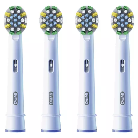 Oral-B Floss Action Opzetborstels Wit 4 Stuks