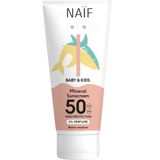 Naïf Baby & Kids Minerale Zonnebrandcrème SPF 50 0% Parfum 175 ML