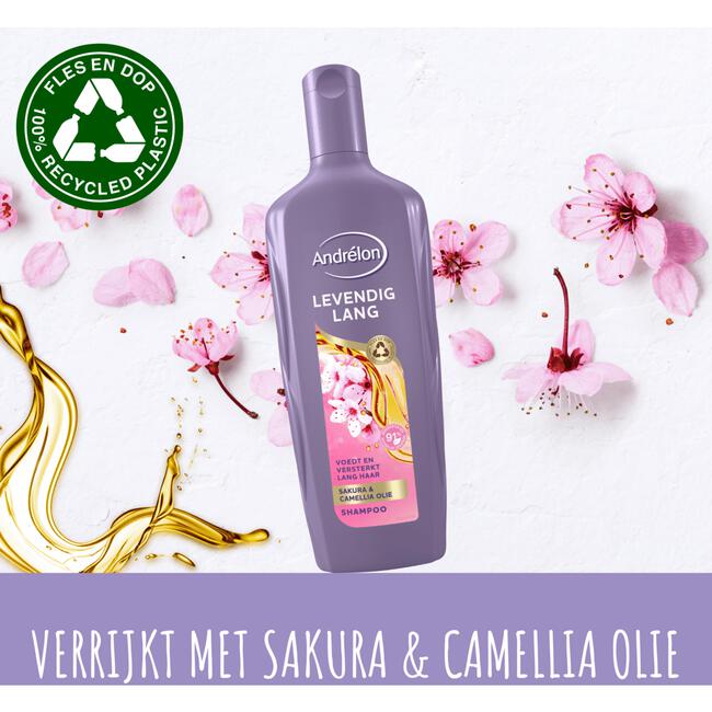 Andrélon Special Levendig Lang Shampoo 300 ML