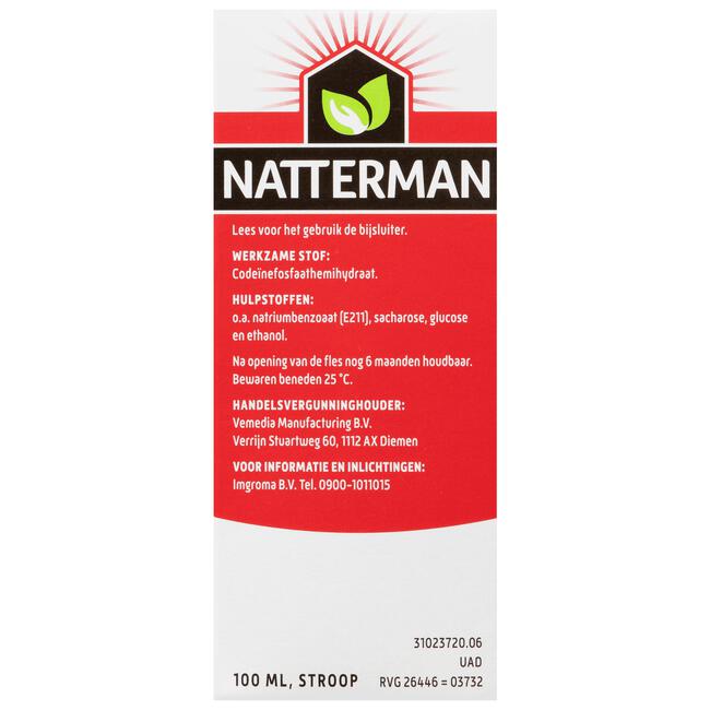 Natterman Bronchicum Extra Sterk 100 ML