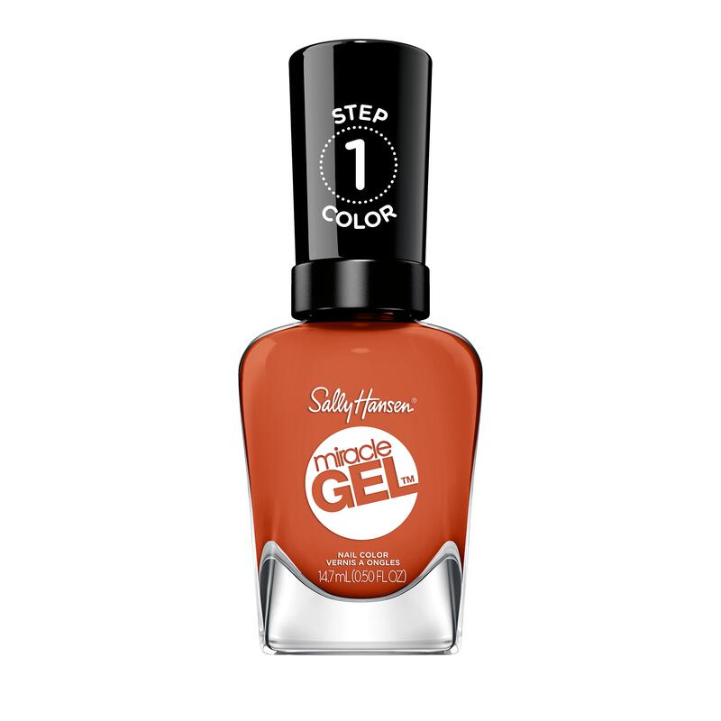 Sally Hansen Miracle Gel Nagellak 388 Lacquer A Hot Minute Oranje 14,7 ML