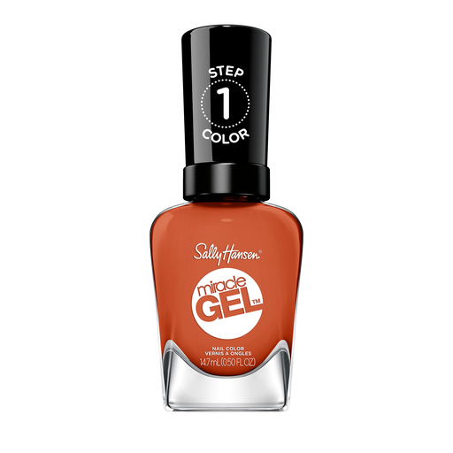 Sally Hansen Miracle Gel Nagellak 388 Lacquer A Hot Minute Oranje 14,7 ML