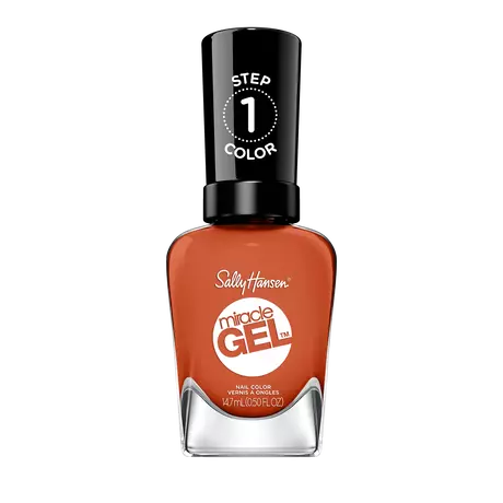 Sally Hansen Miracle Gel Nagellak 388 Lacquer A Hot Minute Oranje 14,7 ML