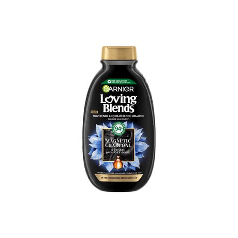 Garnier Loving Blends Charcoal Shampoo 300 ML