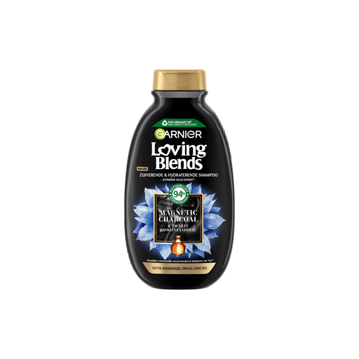 Garnier Loving Blends Charcoal Shampoo 300 ML