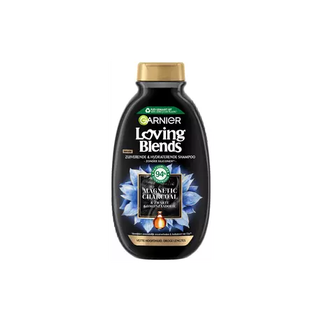 Garnier Loving Blends Charcoal Shampoo 300 ML