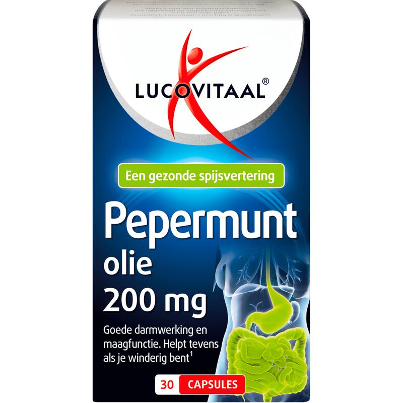 Lucovitaal Pepermuntolie Capsules 30 stuks