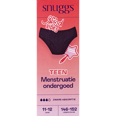 Snuggs Teen 11-12Y Heavy Absorption Black