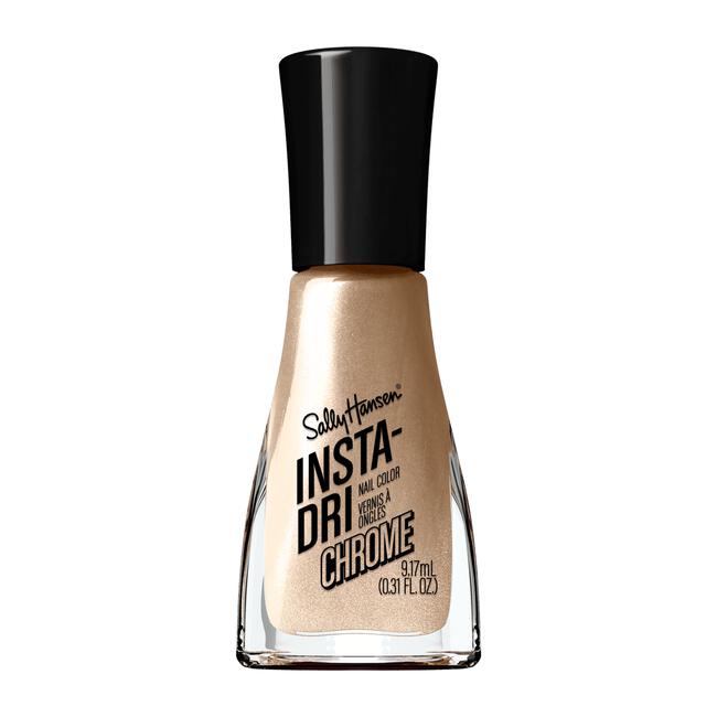 Sally Hansen Insta-Dri Chrome Nagellak - Goud - 128 Lustrous Gold