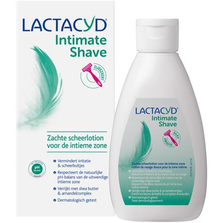 Lactacyd Intimate Shave Scheerlotion voor de Intieme Zone 200 ML
