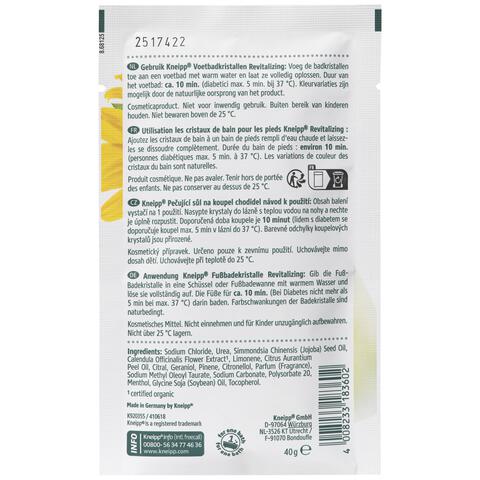 Kneipp Voetbadkristallen Revitalizing 40 gram