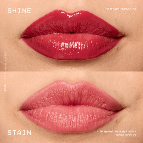 NYX Professional Makeup Lip IV Hydraterende Lipgloss Blush Rush