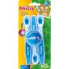 N&ucirc;by Warmtegevoelige Lepels 4+ Maanden Blauw 3 stuks