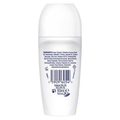 Dove Original 0% Deodorant Roller 50 ML