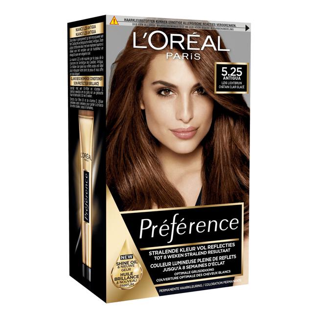 L'Oréal Paris Preference Permanente Haarverf 5.25 Antigua Ijzig