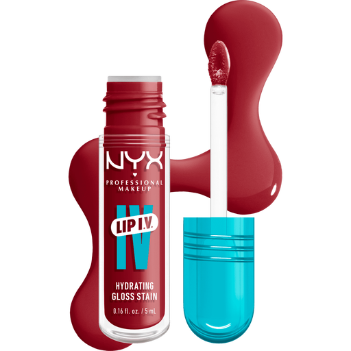 NYX Professional Makeup Lip IV Hydraterende Lipgloss Stain Blush Rush
