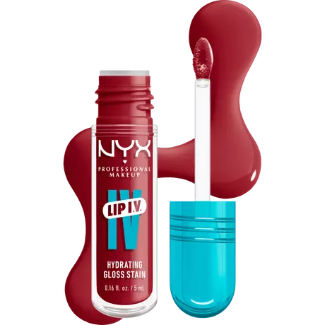 NYX Professional Makeup Lip IV Hydraterende Lipgloss Stain Blush Rush