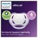 Philips Avent Fopspeen Ultra Air Night 0-6M SCF376/26 2 stuks