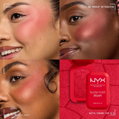 NYX Professional Makeup Buttermelt Blush Butta Cherry Pop