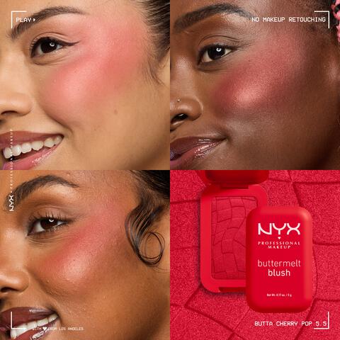 NYX Professional Makeup Buttermelt Blush Butta Cherry Pop