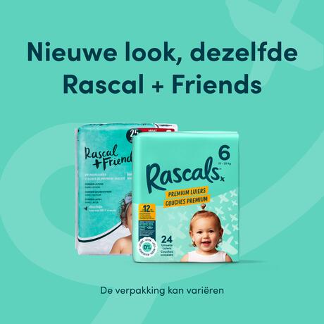 Rascals Premium Luiers Maat 7 17+ KG 20 stuks