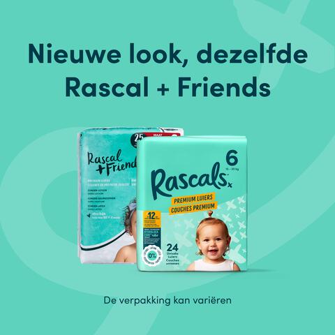 Rascals Premium Luiers Maat 7 17+ KG 20 stuks