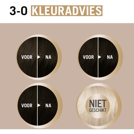 Schwarzkopf Creme Supreme Haarkleuring 3-0 Natuurlijk Zeer Donkerbruin
