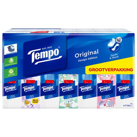 Tempo Zakdoeken 4-Laags