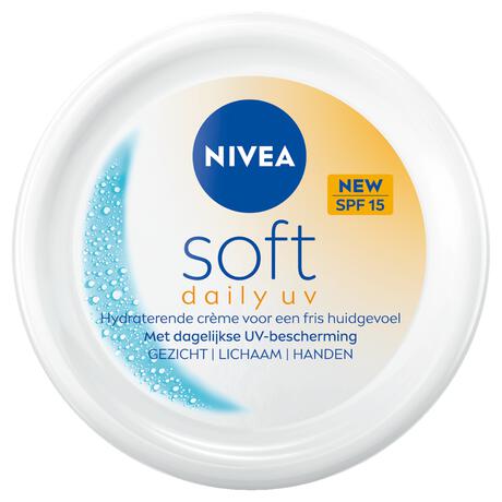 NIVEA Soft Daily UV Bodycrème SPF 15 200 ML
