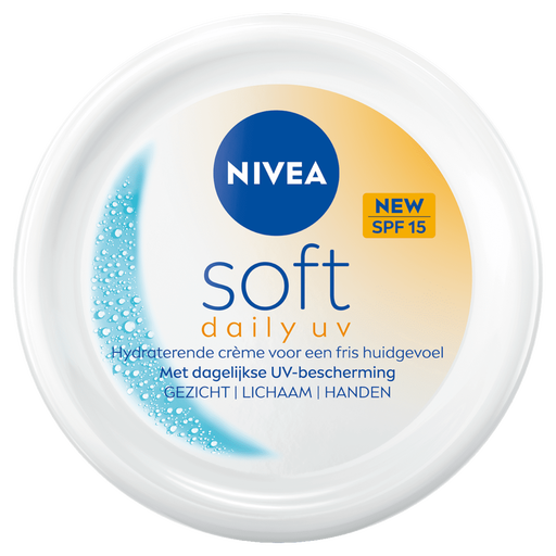 NIVEA Soft Daily UV Crème SPF 15 200 ML