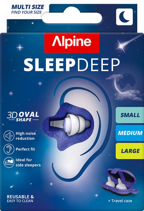 Alpine sleepdeep multisize s/m/l 3 paar
