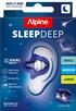 Alpine sleepdeep multisize s/m/l 3 paar