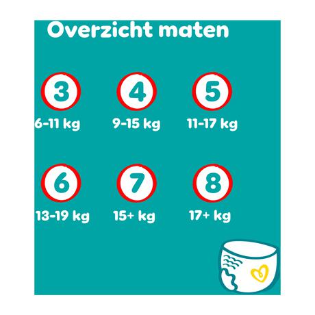 Pampers Baby Dry Pants Luierbroekjes Maat 7 15+ KG 18 Stuks