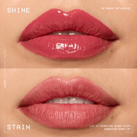 NYX Professional Makeup Lip IV Hydraterende Lipgloss Bubblegum Burst