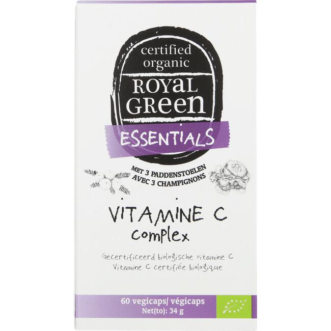 Royal Green Vitamine C Complex Capsules Bio 60 stuks