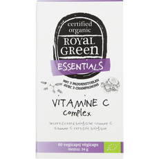 Royal Green Vitamine C Complex Capsules Bio 60 stuks