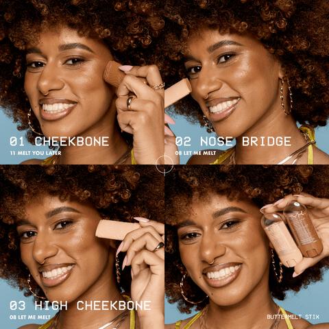 NYX Professional Makeup Buttermelt Glaze Stix 09 Melt Down