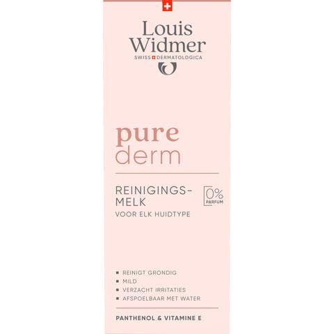 Louis Widmer Purederm Reinigingsmelk Zonder Parfum 200 ML