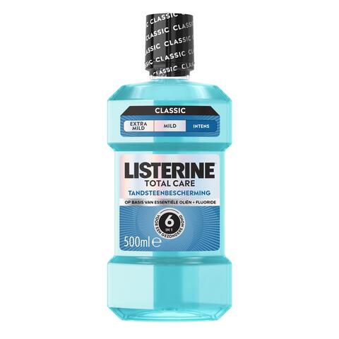 Listerine® Total Care Bescherming Tegen Tandsteen Mondwater 500 ML